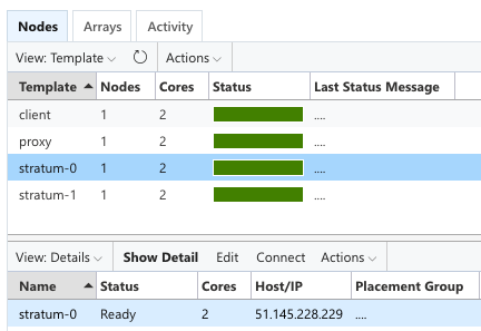 CycleCloud find IP address